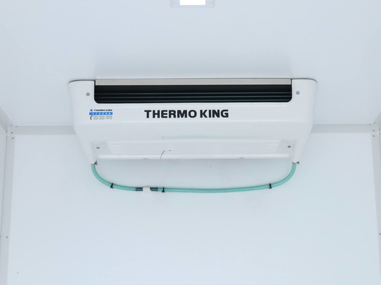 QINGLING Camion frigorifero per il trasporto di cibo carne pesce NKR congelatore 5 tonnellate THERMO KING RV380 frigorifero