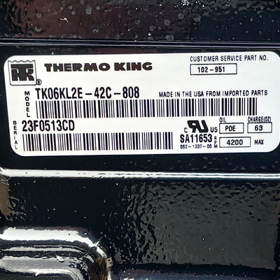 1020951 Compressore scroll 6hp con sensore di temperatura Ut800/Ut1200 Thermo King Parti per frigorifero camion