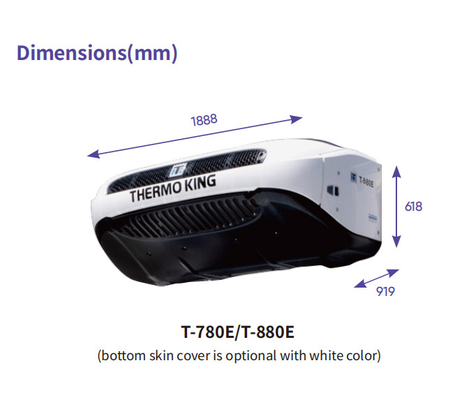 Unità di refrigerazione Thermo King T-780E T-880E T-1080E T-1280E Per sistema di raffreddamento