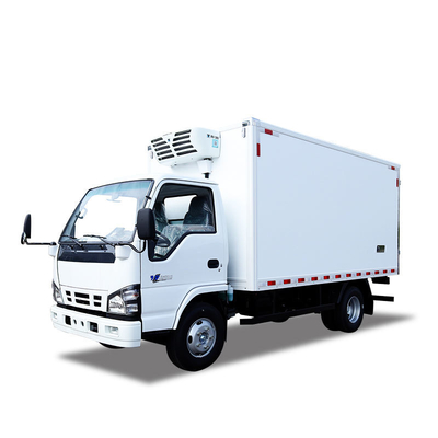 QINGLING Camion frigorifero per il trasporto di cibo carne pesce NKR congelatore 5 tonnellate THERMO KING RV380 frigorifero