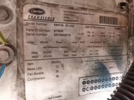 69NT40-511-323 Trasformatore portante accessori di seconda mano Parti di refrigerazione