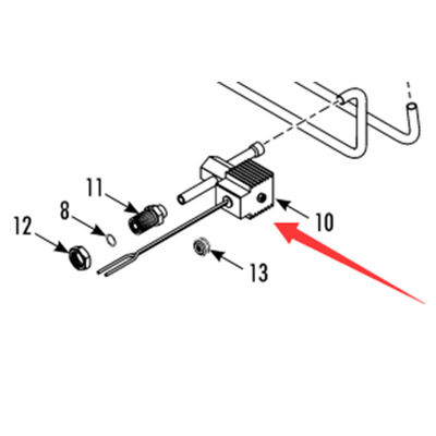 Modello 613192 12V / 613387 24V Thermo King RV200 Valvola solenoide di scongelamento originale