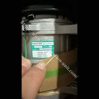 THERMO KING compressore originale TK15 TK16 TK21 TK31 senza olio all'interno disponibile per aria espressa per l'unità di refrigerazione di trasporto