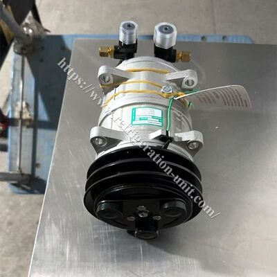 THERMO KING compressore originale TK15 TK16 TK21 TK31 senza olio all'interno disponibile per aria espressa per l'unità di refrigerazione di trasporto