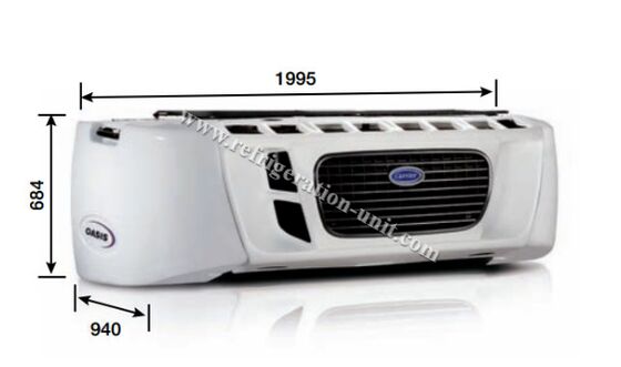 Unità di refrigerazione Carrier Transicold Oasis 350 disponibile per camion furgonato refrigerato da 8-9 metri a 40-50 gradi Temperatura ambiente buon prezzo