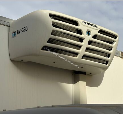 Isuzu 100p Marca Giappone Camion telaio con 4,1 metri di lunghezza scatola frigorifera con unità di refrigerazione THERMO KING RV380V 4X2 Mini 3tons 2 Ton Freezer Camion frigorifero