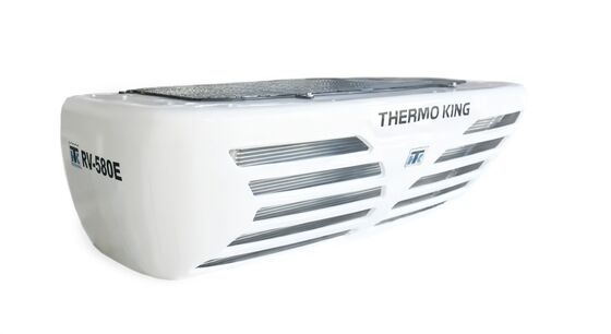 Unità di refrigerazione per camion Thermo King RV580E Sostituisce C450 con 24V DC, sbrinamento a gas caldo e sistema di stand-by leggero