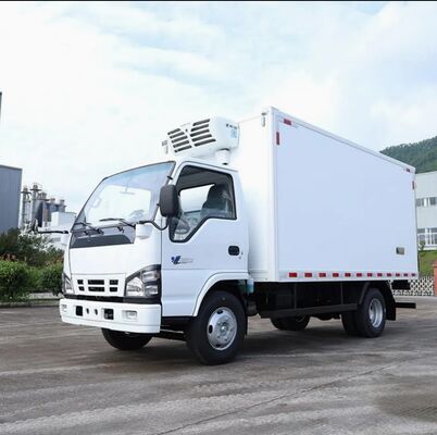 ISUZU QINGLING 600P Furgone Frigorifero a 6 ruote da 3 tonnellate con unità di refrigerazione THERMO KING modello RV380