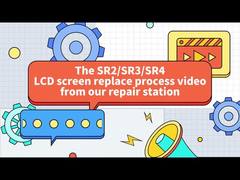 SR2 SR3 SR4 Lo schermo LCD per il controller delle unità rimorchio THERMO KING sostituisce il video operativo